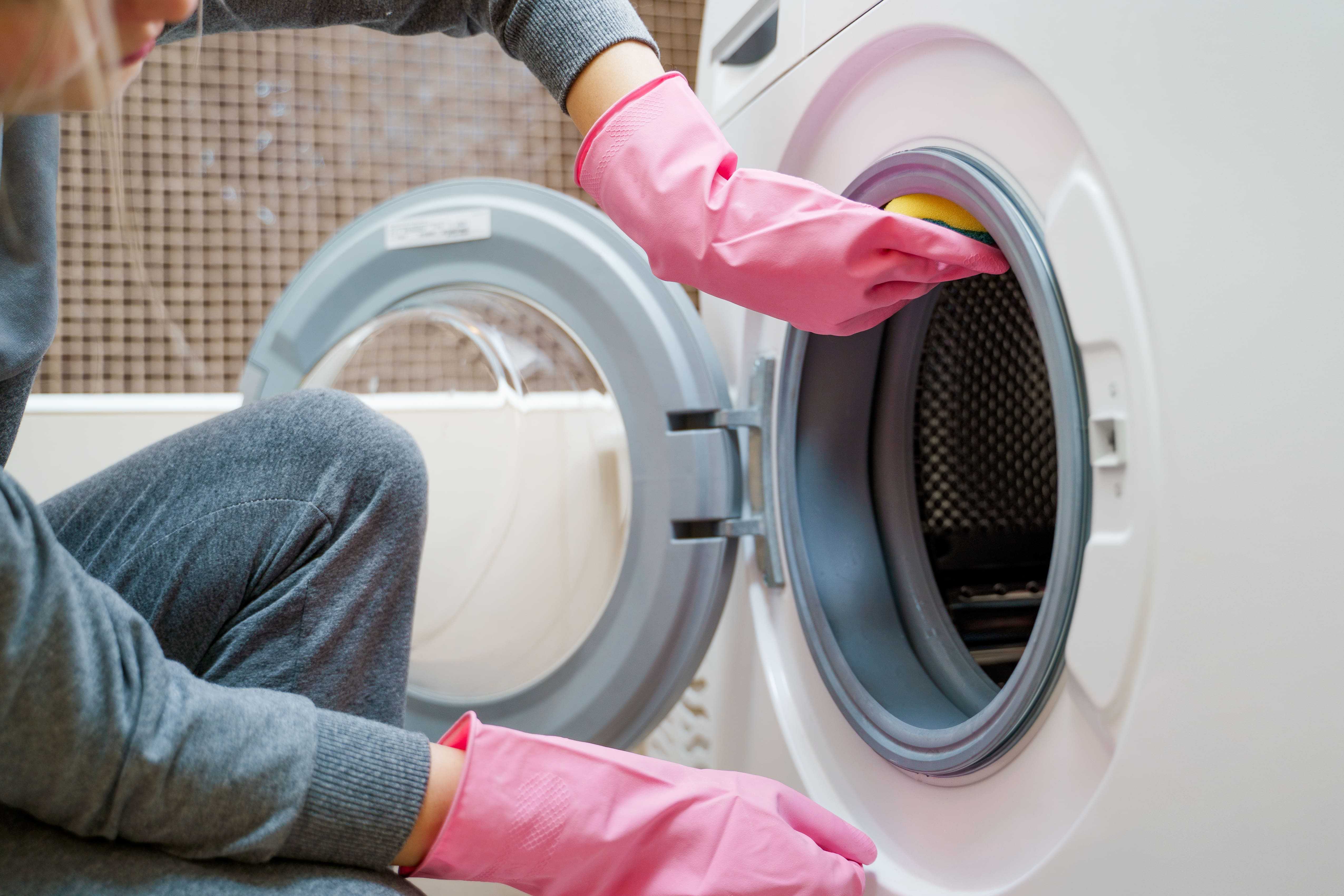 Frühjahrsputz - auch die Waschmaschine sollte gereinigt werden